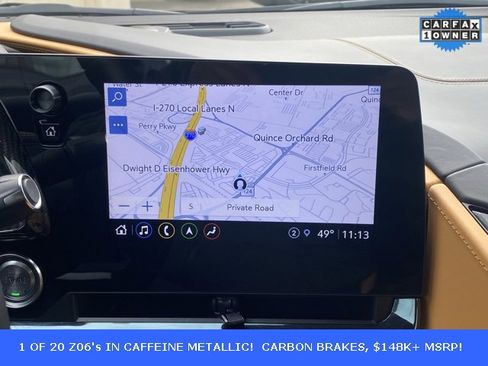 Used 2023 Chevrolet Corvette Z06 w/ Stealth Interior Trim Package image 3