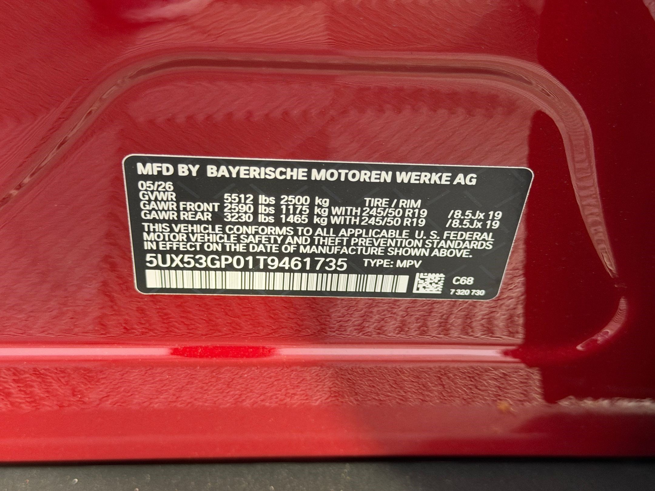 Used 2026 BMW X3 xDrive30i w/ Convenience Package AWD/4WD image 28