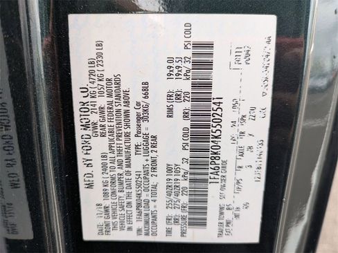 Used 2019 Ford Mustang Bullitt w/ Bullitt Electronics Package image 29