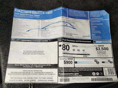 Used 2023 Porsche Taycan GTS image 33