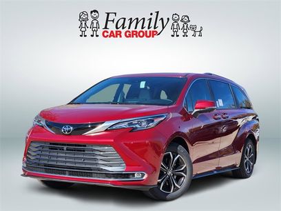 New 2026 Toyota Sienna Platinum