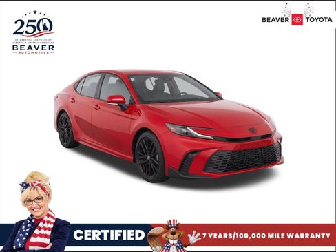 Used 2025 Toyota Camry SE w/ Multimedia Upgrade Package FWD image 1