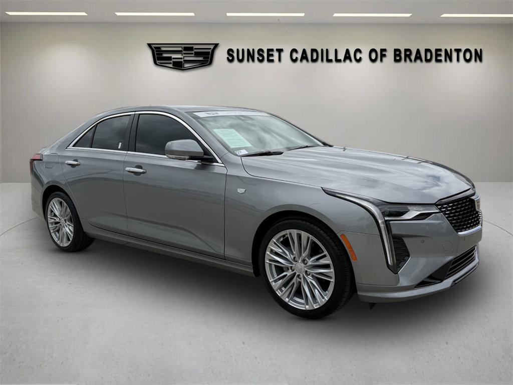 Certified 2025 Cadillac CT4 Premium Luxury RWD image 1