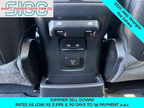 Used 2023 Jeep Wrangler Unlimited Sahara w/ Cold Weather Group AWD/4WD image 24