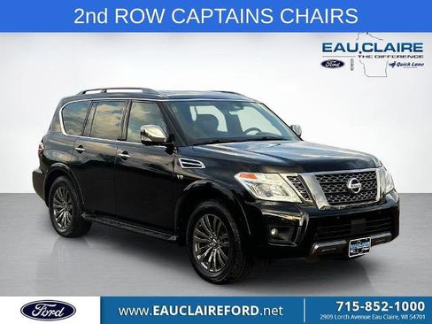 Used 2019 Nissan Armada Platinum w/ Captain's Chairs Package AWD/4WD image 1