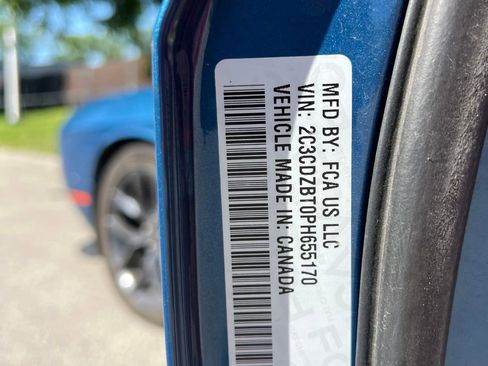 Used 2023 Dodge Challenger R/T w/ Blacktop Package RWD image 25