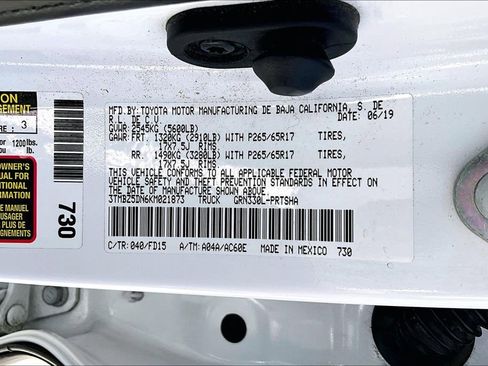 Used 2019 Toyota Tacoma TRD Sport w/ Technology Package RWD image 34