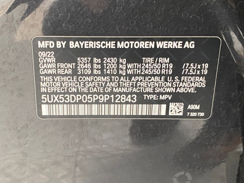 Certified 2023 BMW X3 xDrive30i w/ Premium Package image 21