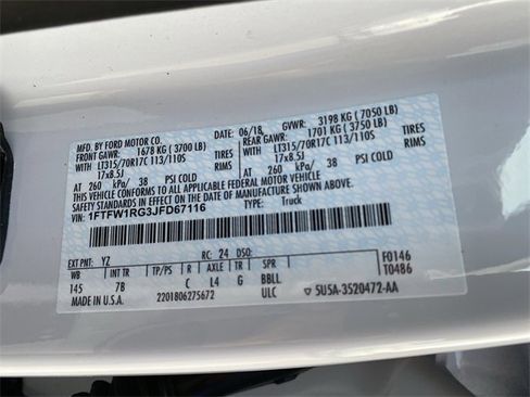 Used 2018 Ford F150 Raptor image 38