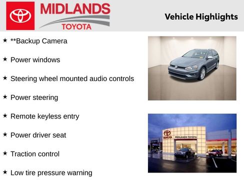 Used 2017 Volkswagen Golf Alltrack S AWD/4WD image 2