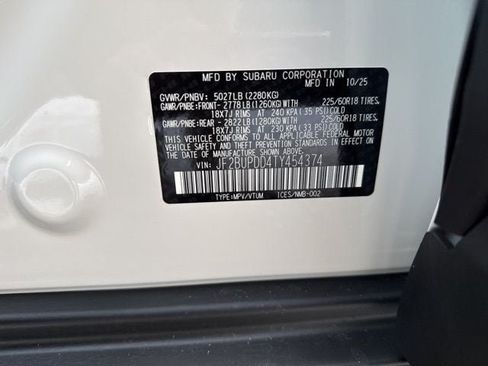 New 2026 Subaru Outback Limited AWD/4WD image 30