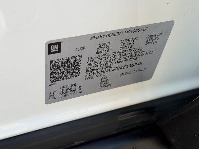Certified 2021 GMC Acadia SLT FWD image 22
