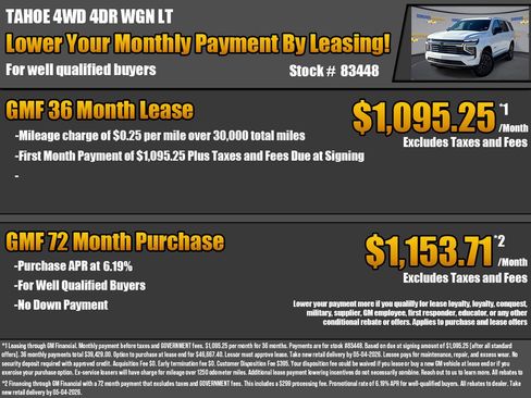 New 2026 Chevrolet Tahoe LT w/ Comfort Package AWD/4WD image 2