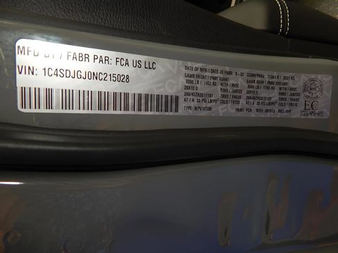 Used 2022 Dodge Durango SRT w/ Black Package image 14