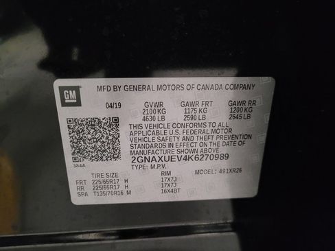 Used 2019 Chevrolet Equinox LT image 33