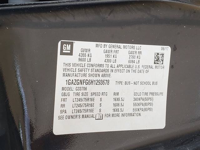 Used 2017 Chevrolet Express 3500 LS RWD image 26