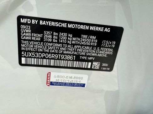 Certified 2024 BMW X3 xDrive30i w/ Premium Package image 28