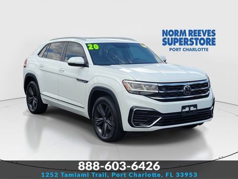 Used 2020 Volkswagen Atlas Cross Sport SE w/ Panoramic Sunroof Package AWD/4WD image 1