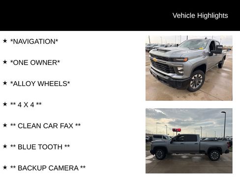 Used 2024 Chevrolet Silverado 2500 Custom w/ Custom Convenience Package image 4