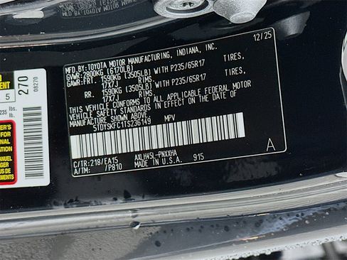 New 2026 Toyota Sienna XLE image 35