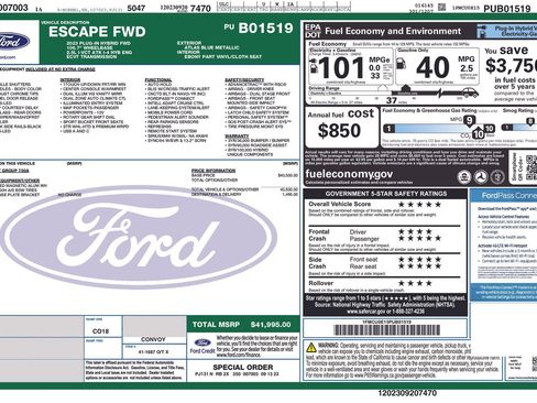 Used 2023 Ford Escape SE FWD image 2