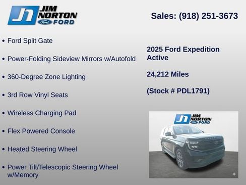 Used 2025 Ford Expedition Active AWD/4WD image 17