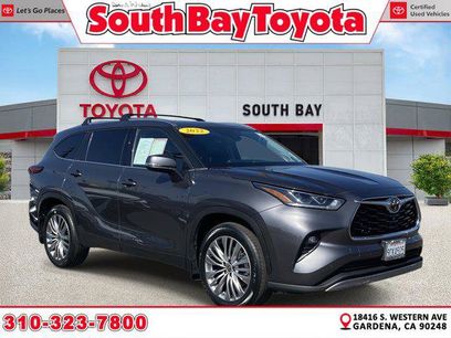 Certified 2022 Toyota Highlander Platinum