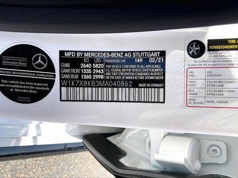 Used 2021 Mercedes-Benz AMG GT 63 S w/ Driver Assistance Package image 36