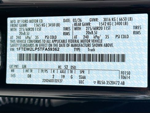 New 2026 Ford F150 STX AWD/4WD image 36