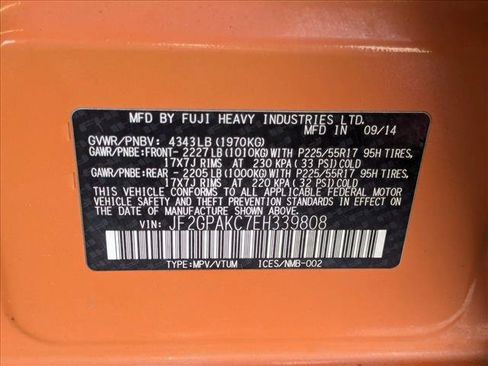 Used 2014 Subaru Crosstrek 2.0i Limited AWD/4WD image 25