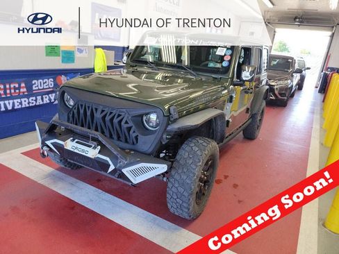 Used 2021 Jeep Wrangler Unlimited Sport AWD/4WD image 1