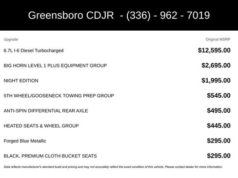 New 2025 RAM 2500 Big Horn image 5
