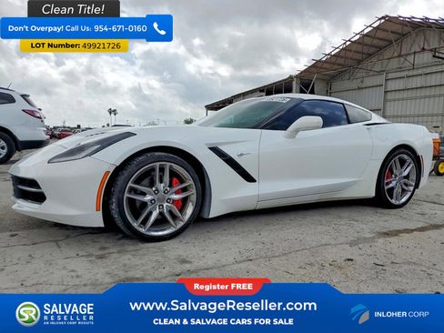 Used 2019 Chevrolet Corvette Coupe RWD image 1