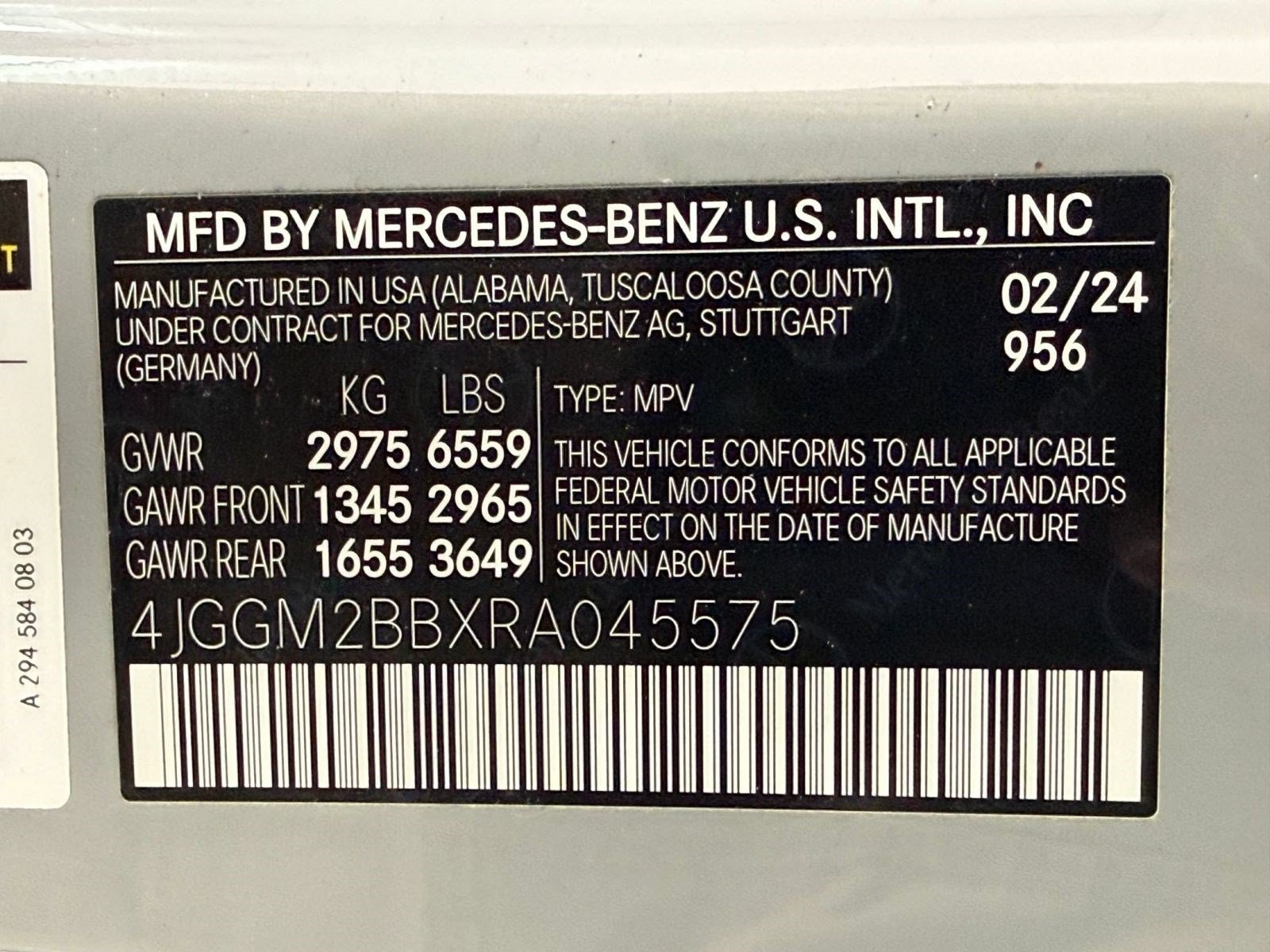 Certified 2024 Mercedes-Benz EQE 350+ SUV image 24