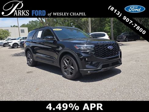 Certified 2025 Ford Explorer ST w/ Sun And Sound Package AWD/4WD image 1