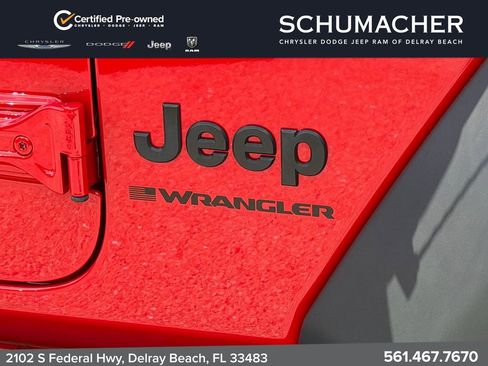 Certified 2023 Jeep Wrangler Sport AWD/4WD image 9