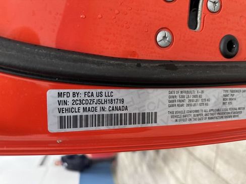 Used 2020 Dodge Challenger R/T Scat Pack w/ Scat Pack Stripe image 34