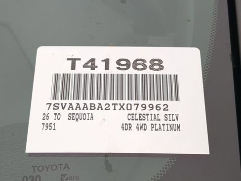 New 2026 Toyota Sequoia Platinum image 17