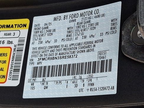 Certified 2025 Ford Bronco Sport Big Bend w/ Convenience Package image 25