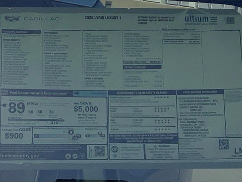 New 2025 Cadillac Lyriq Luxury image 21