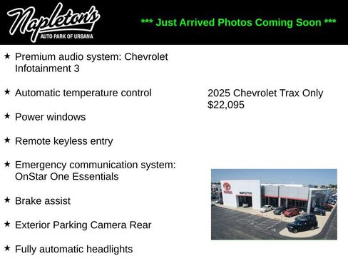 Used 2025 Chevrolet Trax LT FWD image 1
