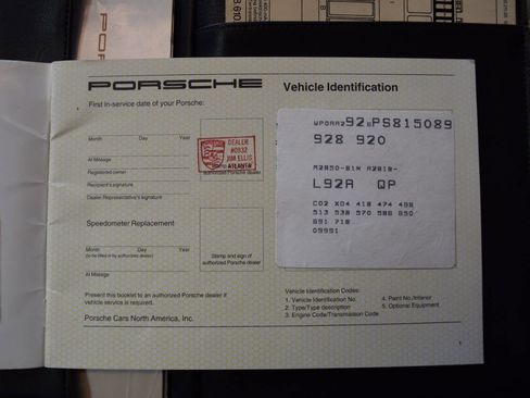 Used 1993 Porsche 928 GTS RWD image 72
