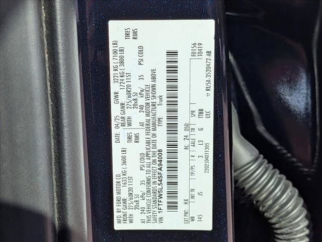 Certified 2025 Ford F150 Lariat AWD/4WD image 23