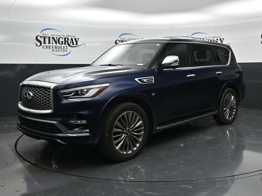 Used 2019 INFINITI QX80 Luxe w/ 22" Wheel Package RWD image 3