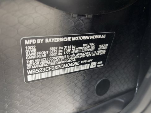 Certified 2023 BMW iX xDrive50 AWD/4WD image 37