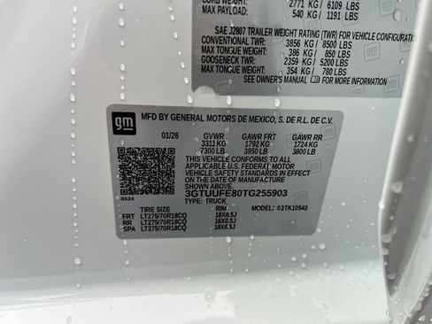 New 2026 GMC Sierra 1500 AT4X w/ LPO, Black Badging Package AWD/4WD image 27