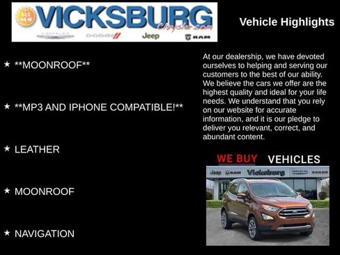 Used 2019 Ford EcoSport Titanium AWD/4WD image 13