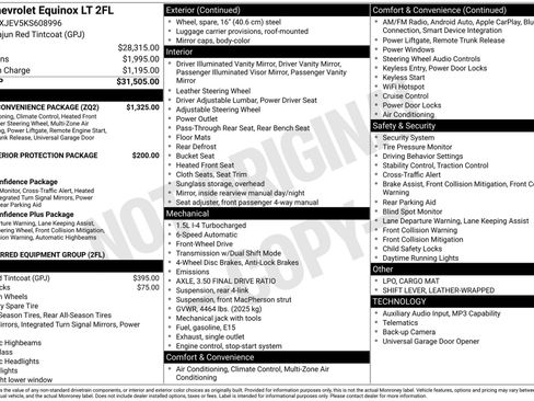 Used 2019 Chevrolet Equinox LT w/ Driver Convenience Package FWD image 3