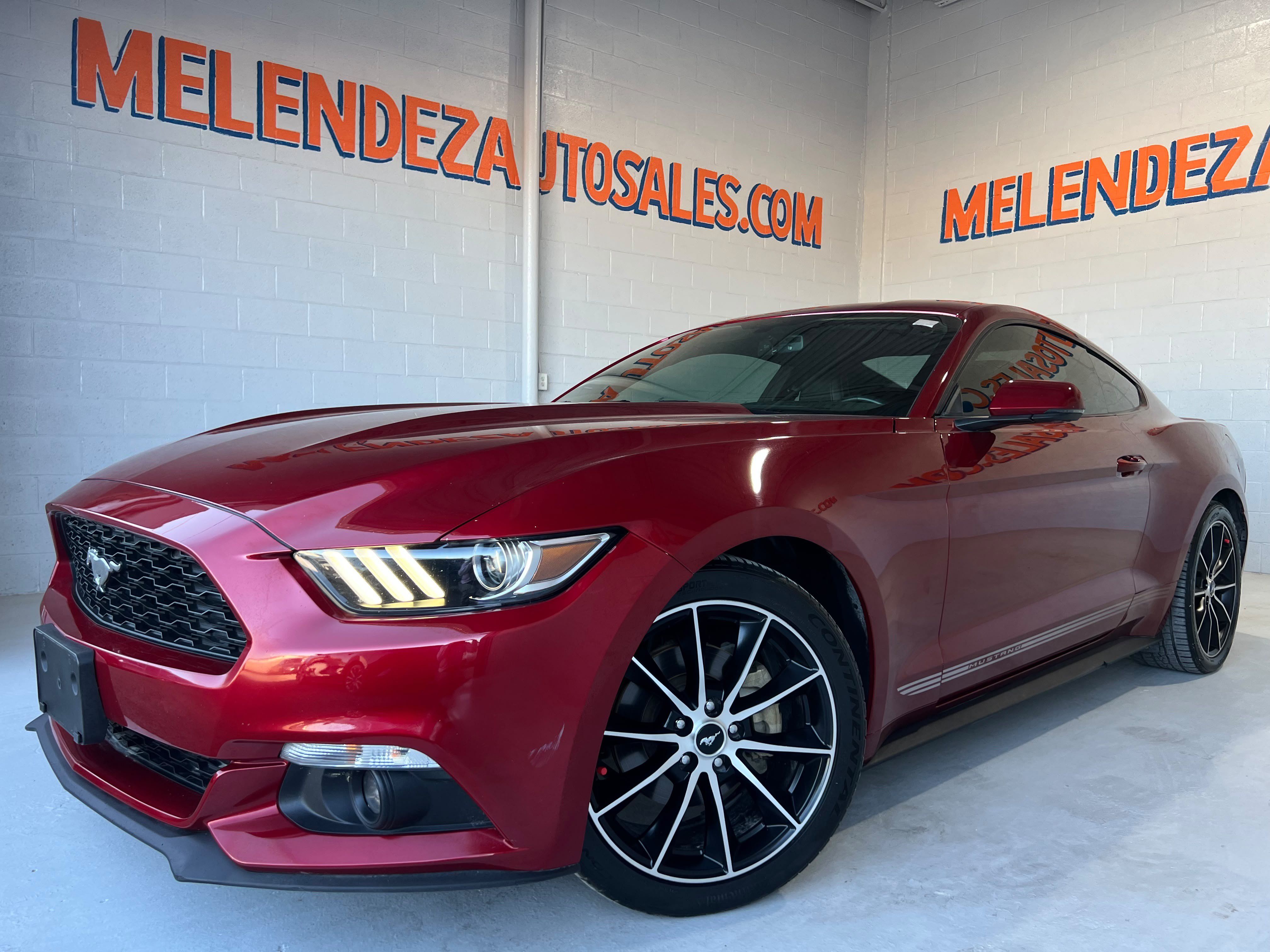 Used 2017 Ford Mustang Premium w/ Wheel & Stripe Package RWD image 1