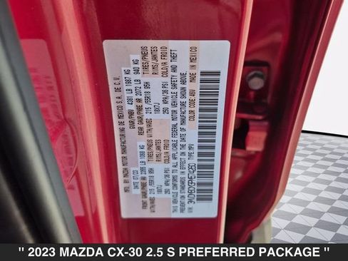Certified 2023 MAZDA CX-30 AWD 2.5 S w/ Preferred Package image 37